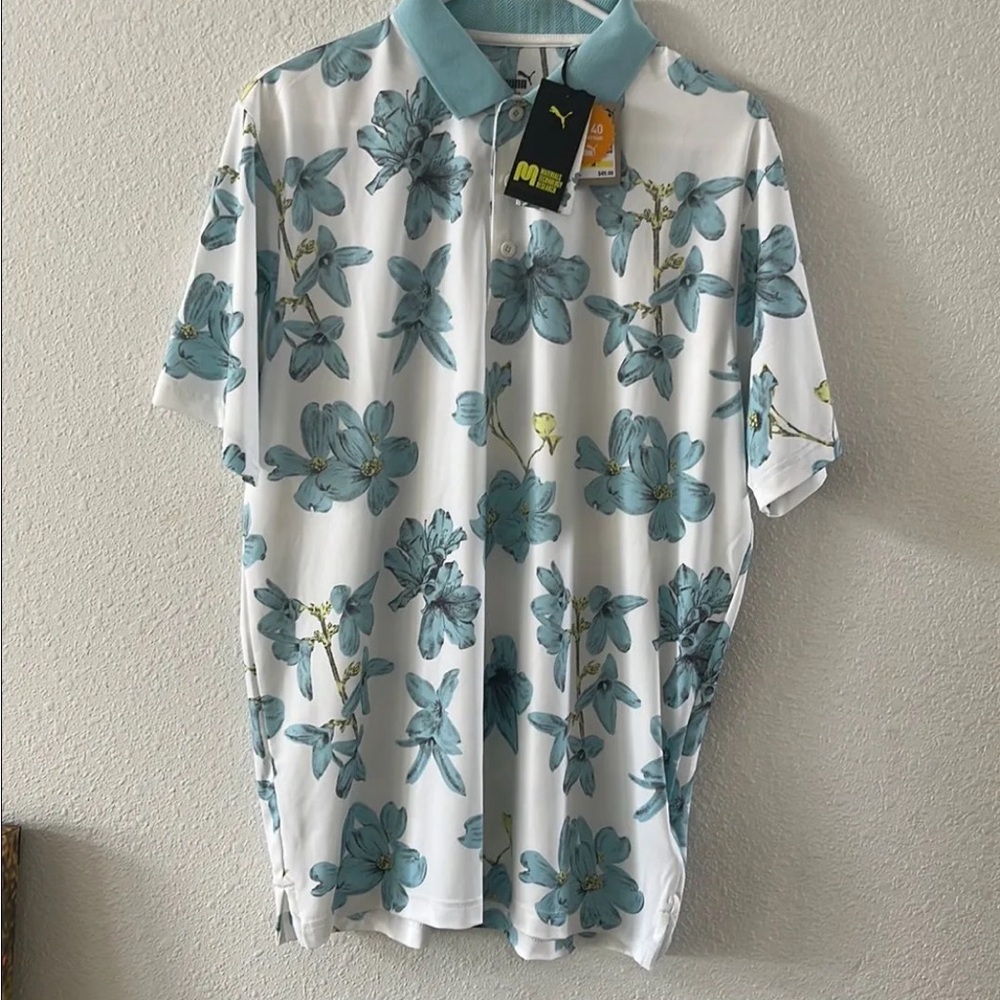 Puma Golf Polo. Special edition. Med NWT. Ret. $85
